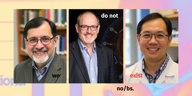 The Scientists That Don't Exist